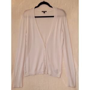 Women's Express V-Neck Button Front Sweater Cardigan Size Large (See Photos)